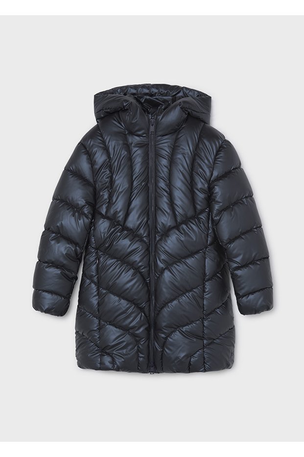 Girls' Long Coat Noche 7442