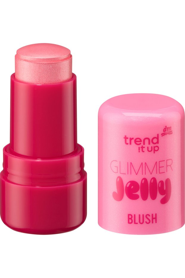 trend !t up Blush Glimmer Jelly 020 - Bouncy Gel Blush with Glitter Shine - 8 g