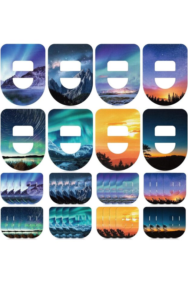 32 Pack Overpatch Compatible with Omnipod 5, Nature Views