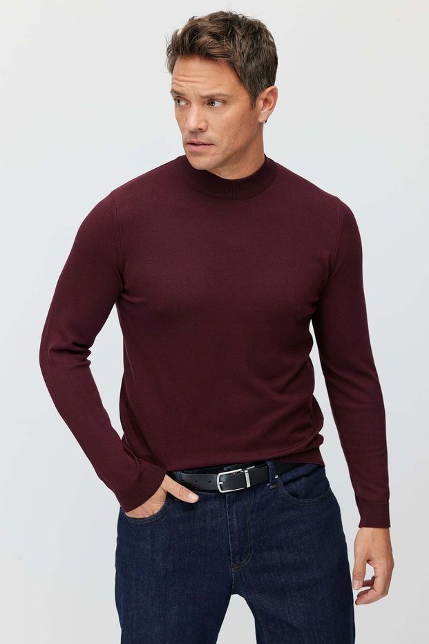 Men's Turtleneck Knitwear Sweater