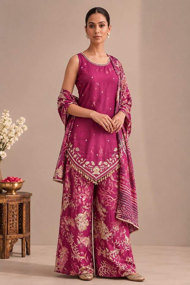 Indo western dress