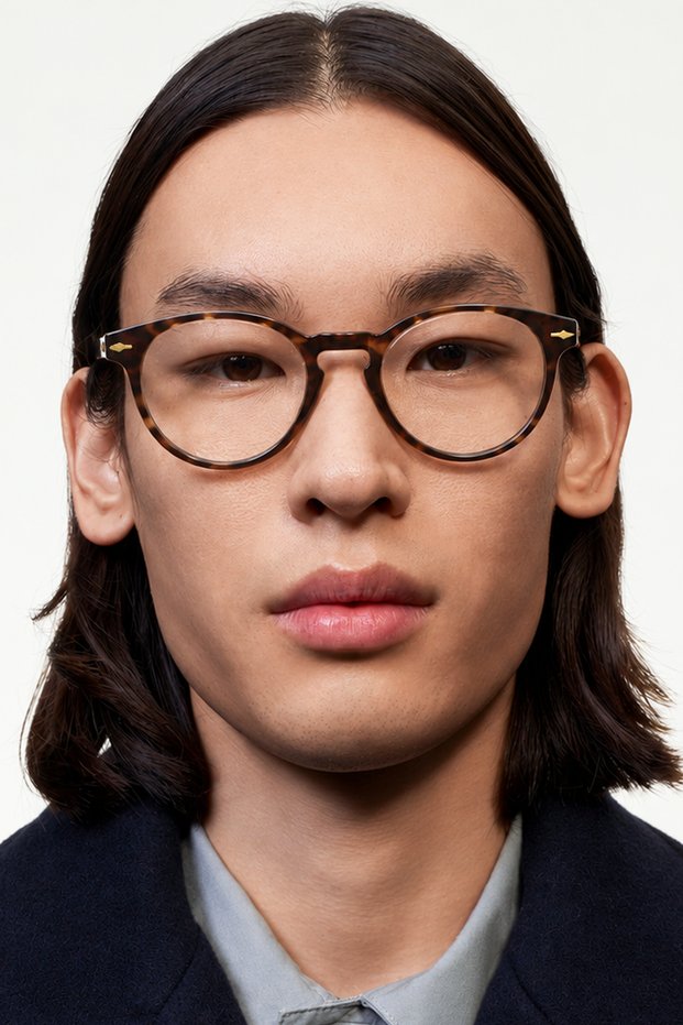 Ronnie Leopar Unisex Blue Light-Blocking Sunglasses