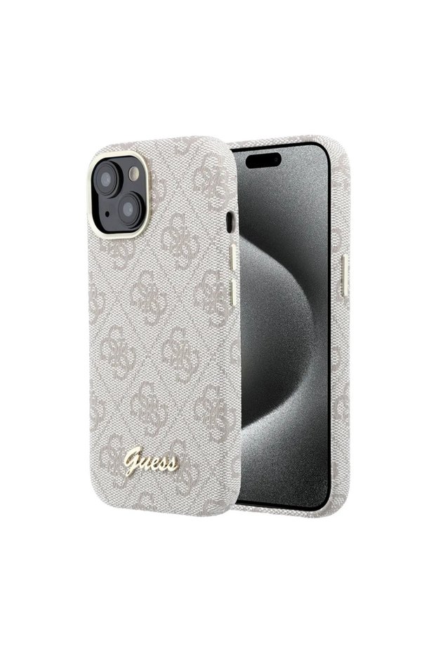 Θήκη 4G Script Magsafe Ροζ iPhone 15