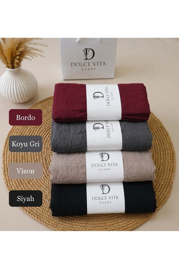 Dolce Vita Original Iron-Free Bamboo Shawl 4-Pack