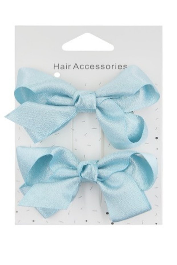 Bella Set of Clips - Light Blue