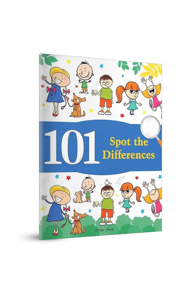 101 Spot the Differences : Fun Activity Books For Children (With Answer sheets)