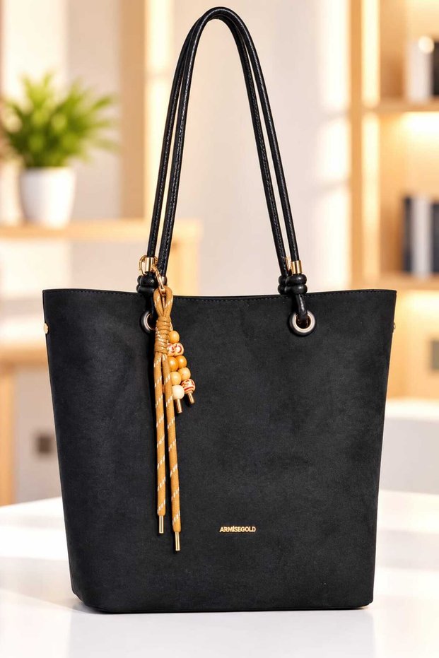 Suede Women's Shoulder Bag