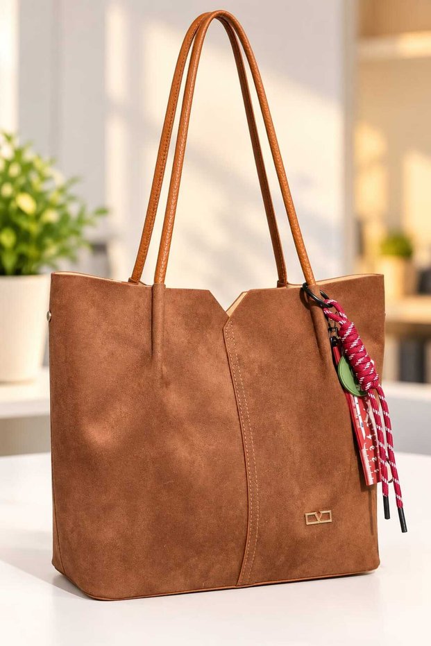 Suede Women's Shoulder Bag 1050