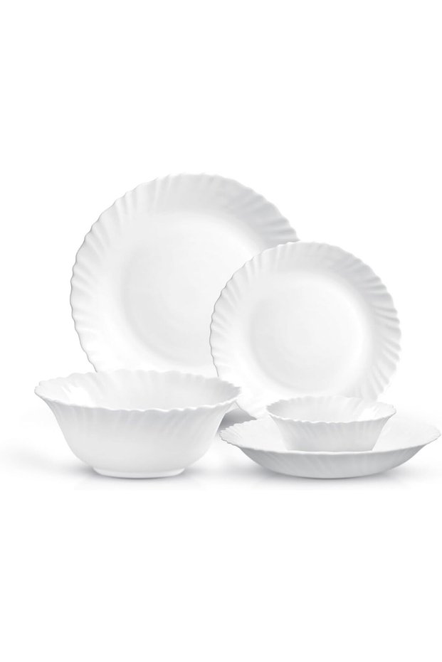 18pcs Opalware Dinner Sets RF12398 Lightweight Chip Resistant Dishwasher Safe Freezer