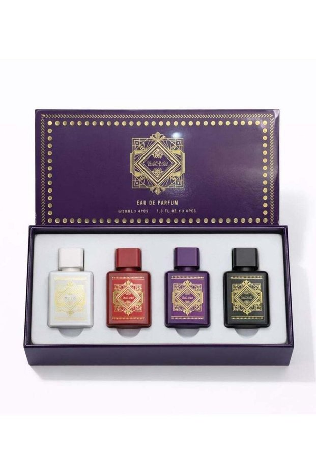 Collection Badee Al Oud Eau de Parfum مجموعة – 4 زجاجات × 30 مل | طقم هدايا عطور