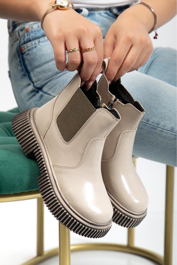 BellaMor Children's Chelsea Boots, Sizes 30–36, & Fleece-Lined Winter Boots with Thick Soles
