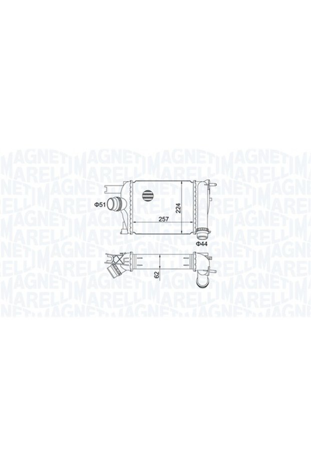 Intercooler, compresor 351319205170