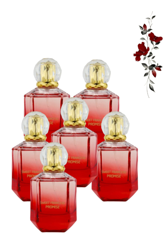 6 قطع عطر Promise Red 75 مل