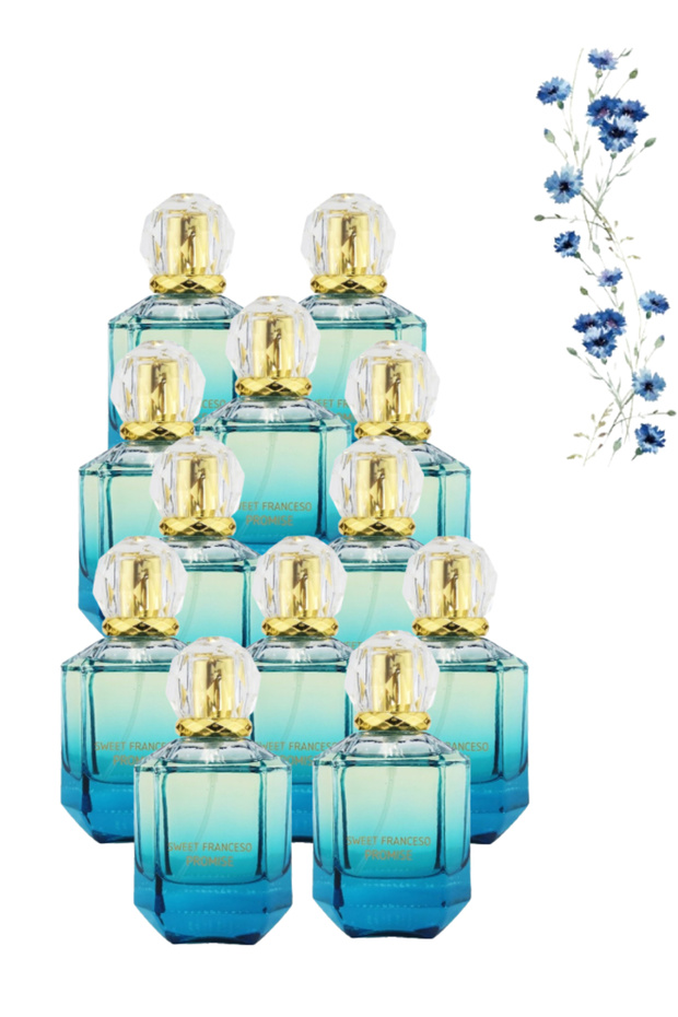 12 قطعة من عطر Promise Blue بحجم 75 مل