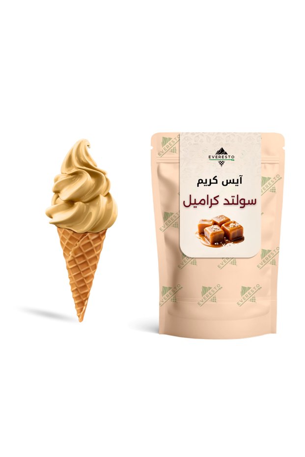 ايسكريم سولتد كراميل 1 كجم