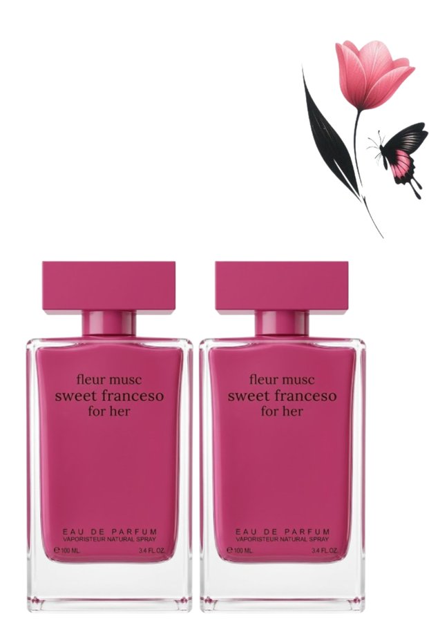 قطعتان من عطر Fleur Musc For Her بحجم 100 مل
