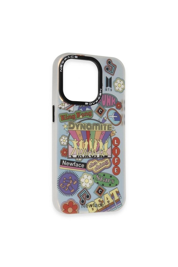 Apple iPhone 14 Pro Case Estoril Patterned Cover - Estoril - 14