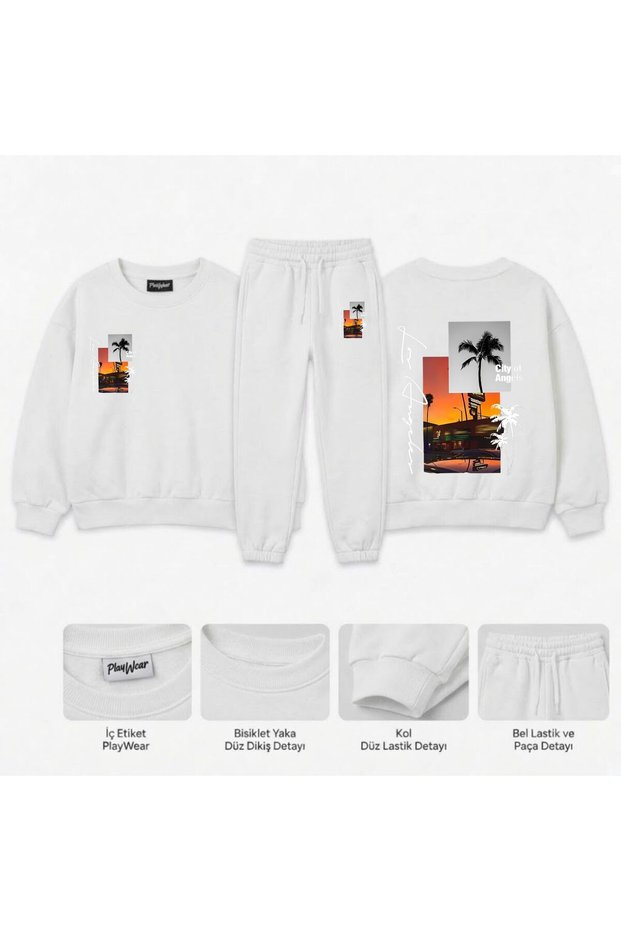 City-Angels Team Sweatshirt—Printed for Girls, Boys, and Kids—Crew Neck