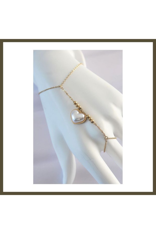 316L Stainless Steel, Gold-Colored, White Bubble-Design Şahmeran BX