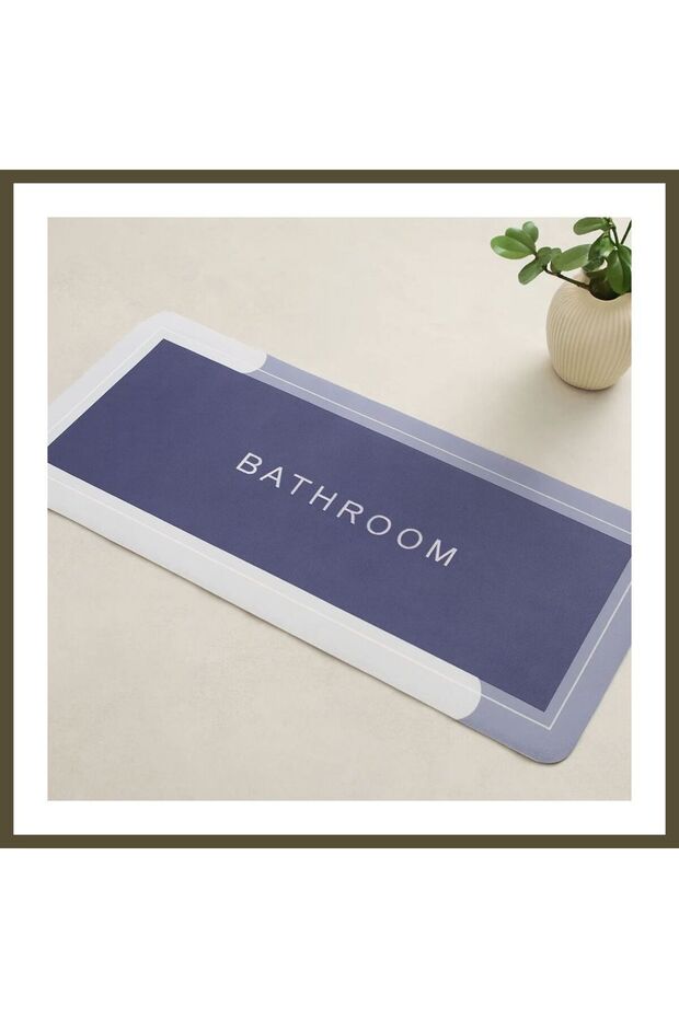 Rectangular Absorbent Bath Mat, 116 x 37.5 cm (Elastic) BX