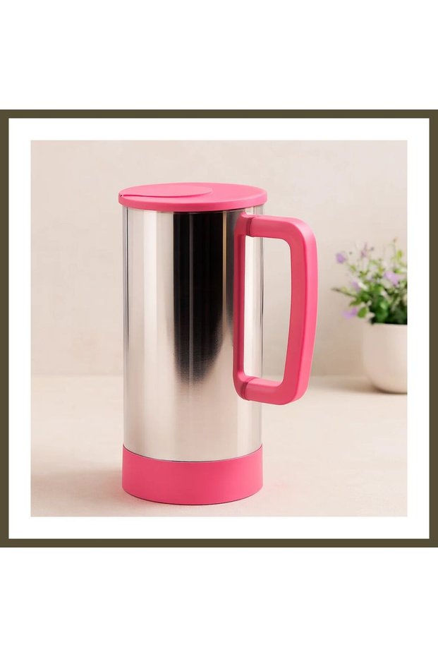 Pink Stainless Steel Pitcher (Hot & Cold) BX