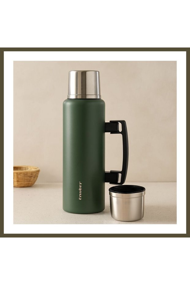 1.5 L Double-Walled Stainless Steel Hiking Thermos BX