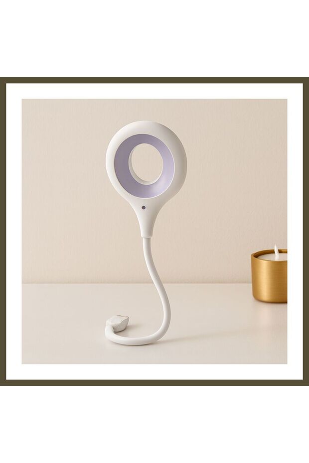 USB Voice-Controlled 16-LED Mini Desk Lamp BX