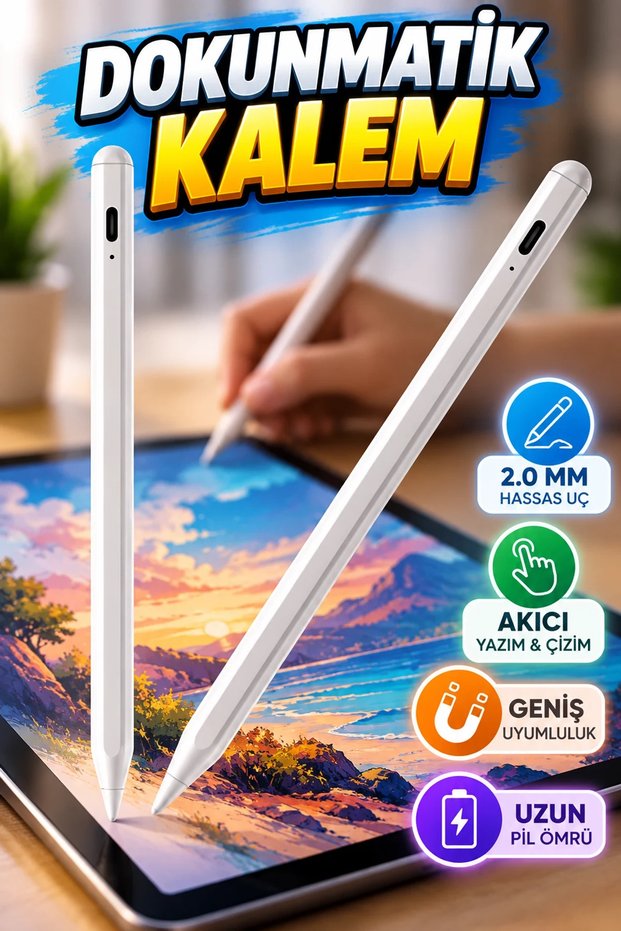 Touch Pen Tablet Pen with 2.0 mm Tip for Drawing and Note-Taking Stylus Pen