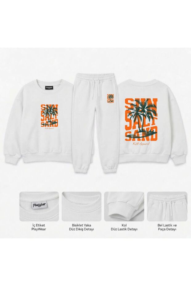 Team Sweatshirt by sait-sanfu—Printed for Girls, Boys, and Kids—Crew Neck with Crew Neck