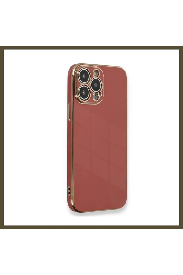 غطاء متوافق مع هاتف iPhone 15 Pro، مصنوع من السيليكون، لون أحمر، موديل BX.