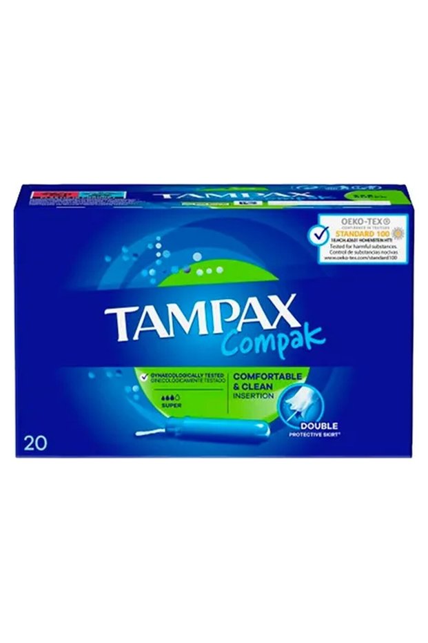 3 Adet Compak Süper Tampon Aplikatörlü