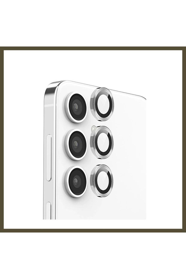 Raze Metal Camera Lens Compatible with the Samsung Galaxy S24 FE - Gray BX