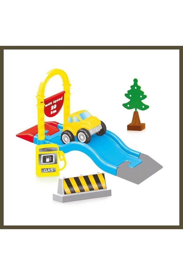 5235 TOY ROAD AND BLOCK SET, 50 PIECES, BX