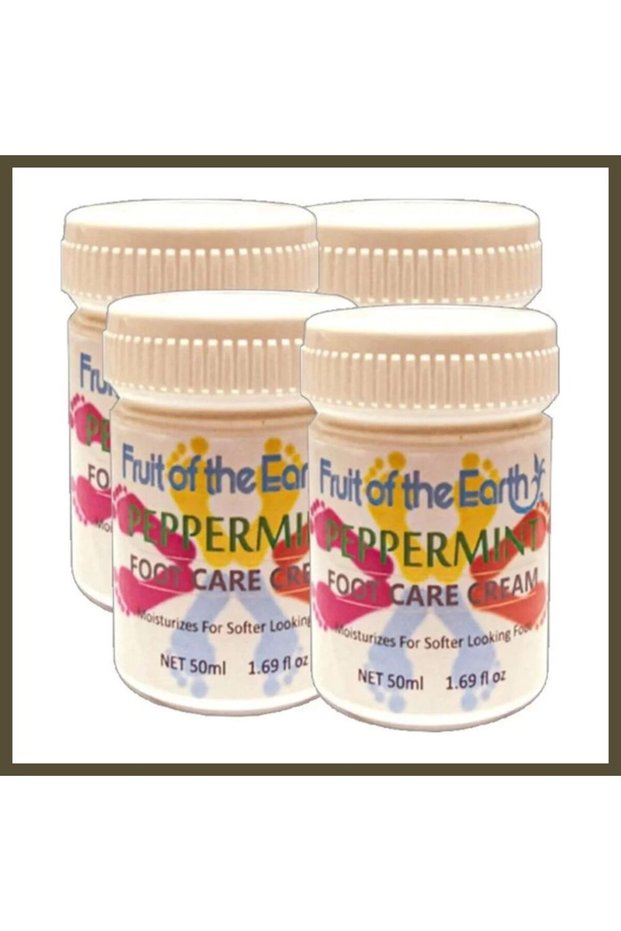 Peppermint Cooling Scented Foot Cream, 4 x 50 ml, BX