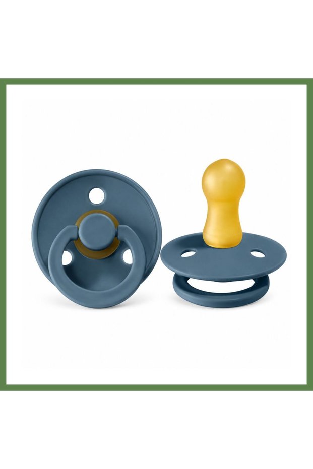 Rubber Pacifier 0–6 Months, Petrol—Price per piece · Color: Petrol HB006
