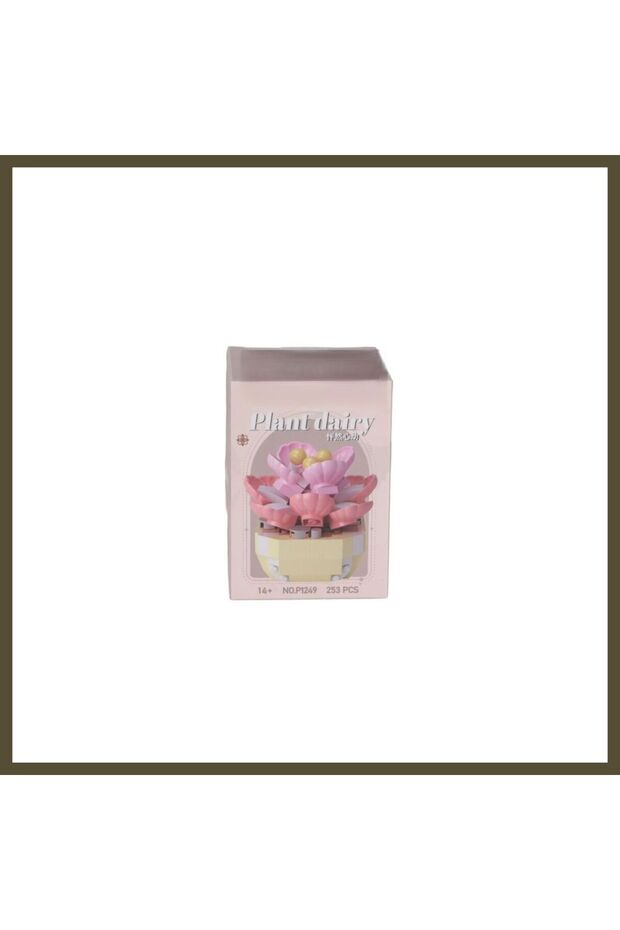 P1249 SIMULATION FLOWER SERIES 253-PIECE BLOCK TOY SET BX