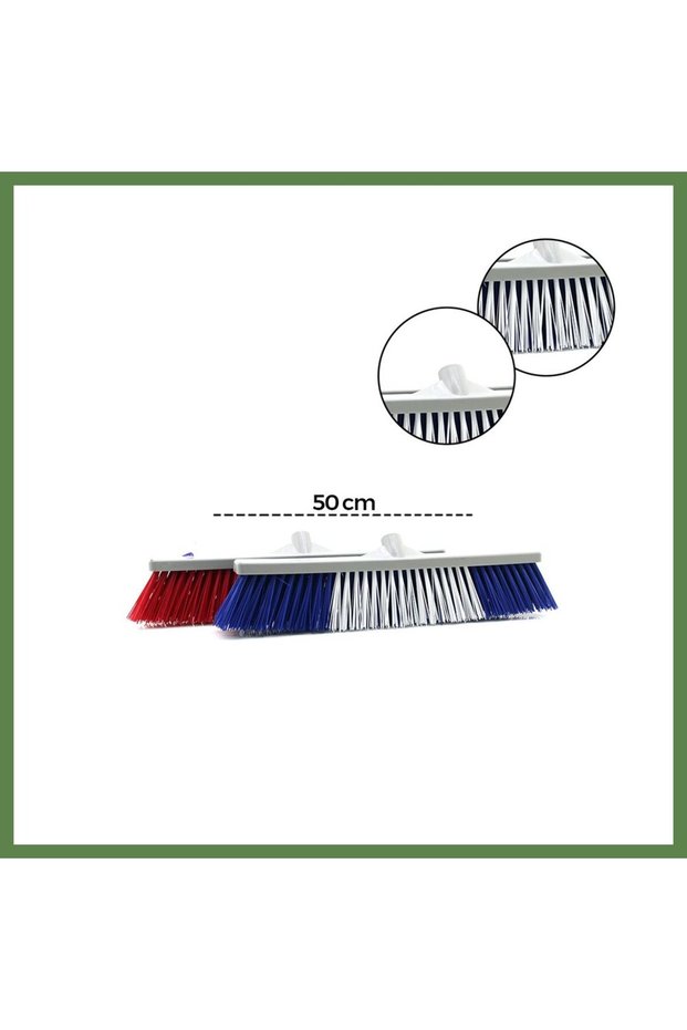 Hard Plastic Garden Brush, 50 cm, HB006