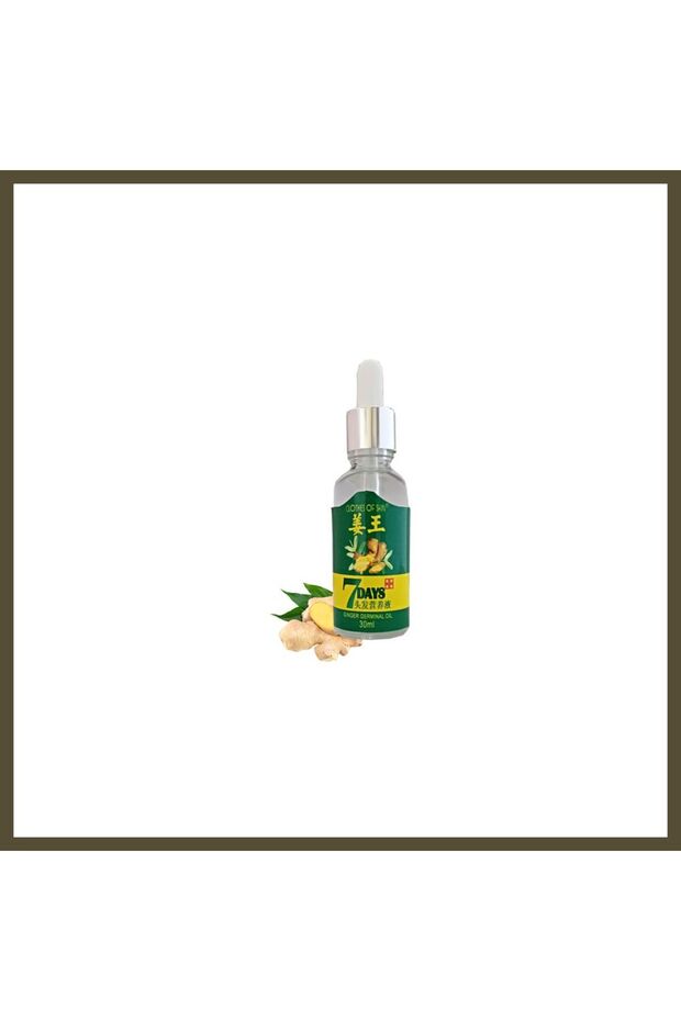 7Days Ginger Germinal Essential Oil Hair Care Oil, Unisex, 30 mL, BX