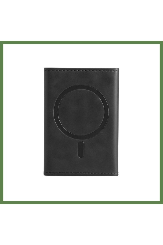 Joko Tema MagSafe Leather Card Holder - Black HB006