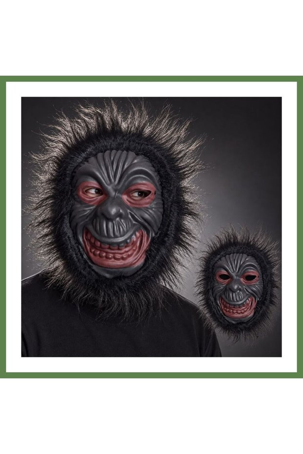 Eva Gorilla Mask – Gorilla with a Creepy Smile HB006