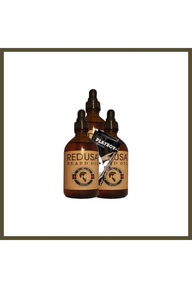 Redusa Beard Oil 3-Piece Beard Care Oil Set 100 ml + 1 Free Gel BX