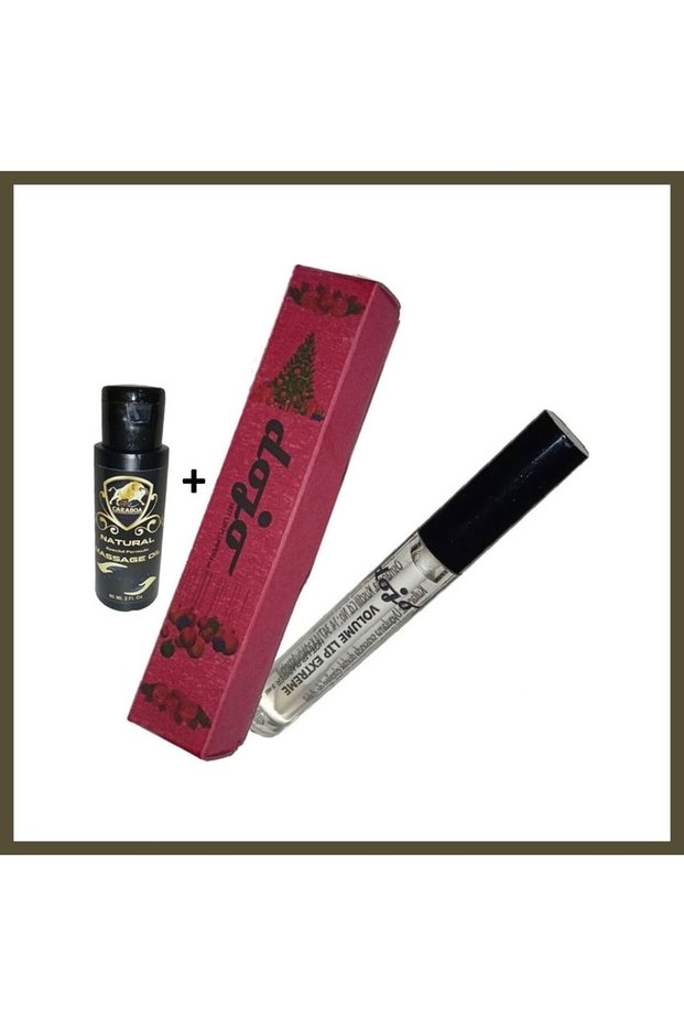 Dojo Lip Plumper, Hotlip Plumper, and Caraboa Erotic Massage Oil BX
