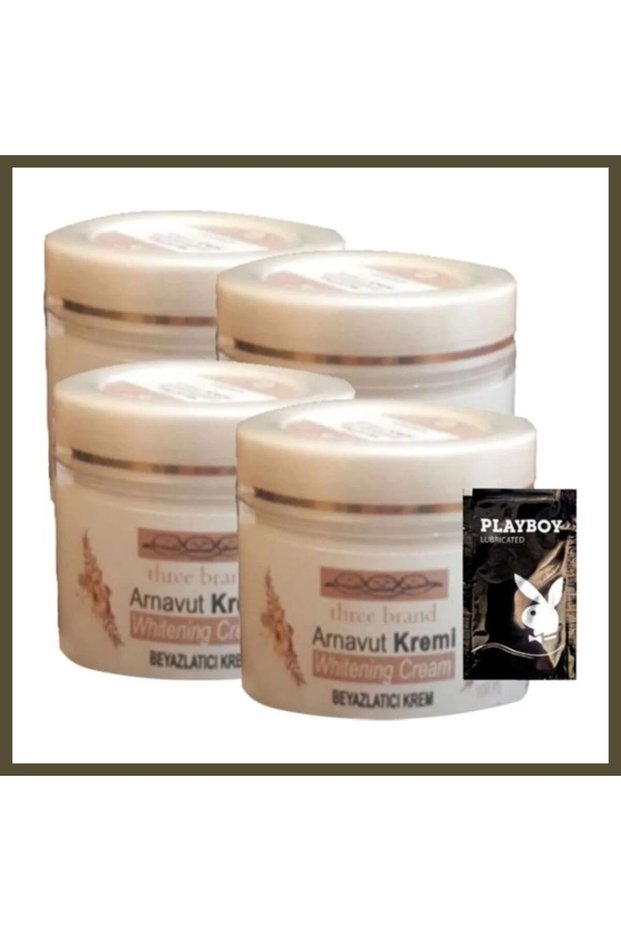 Three Brand 4-Pack Albanian Whitening Cream LFHX0420 100 ml + 1 Gel H BX