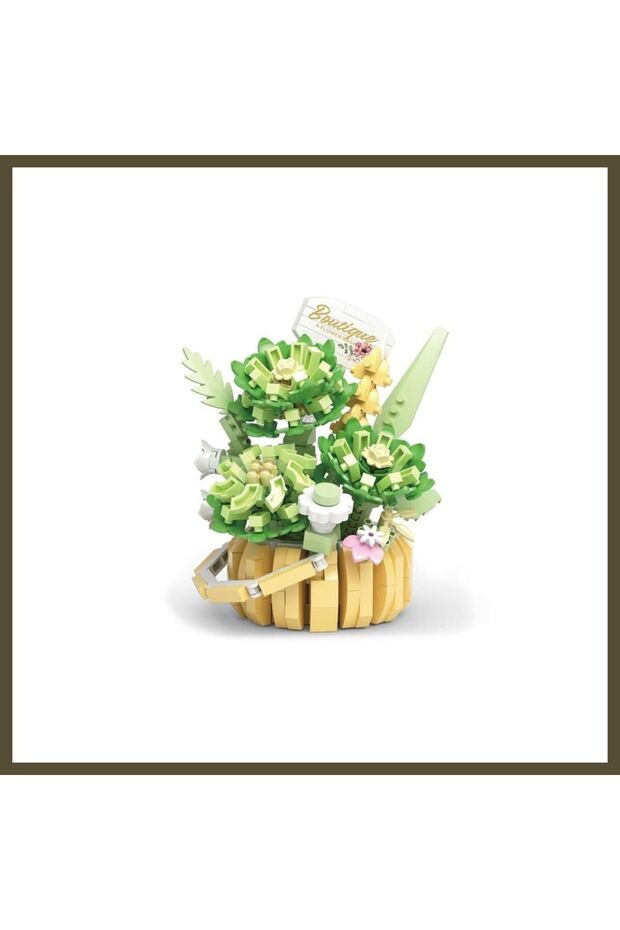 P1091 FLOWER BOUQUET 524-PIECE BLOCK TOY BX