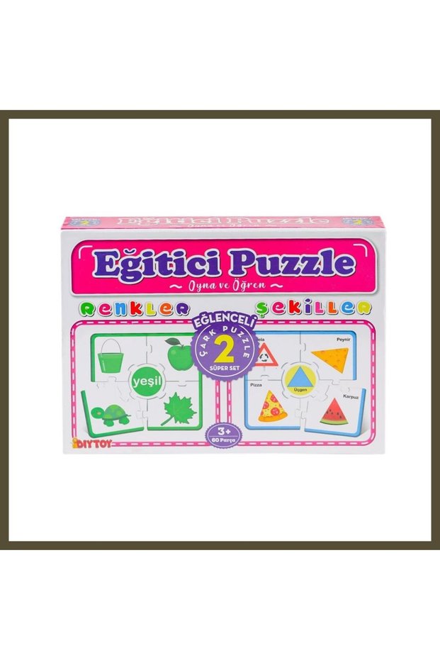 7194 Gear Puzzle: Colors and Shapes - BX