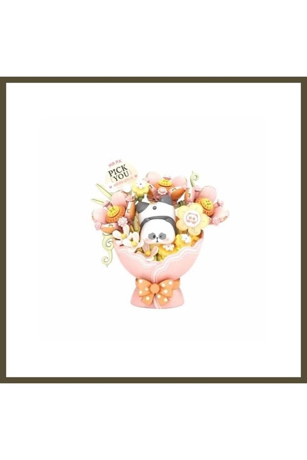 LZ-7301 LOZ PINK FLOWER BOUQUET, 261 PIECES, BLOCK BX