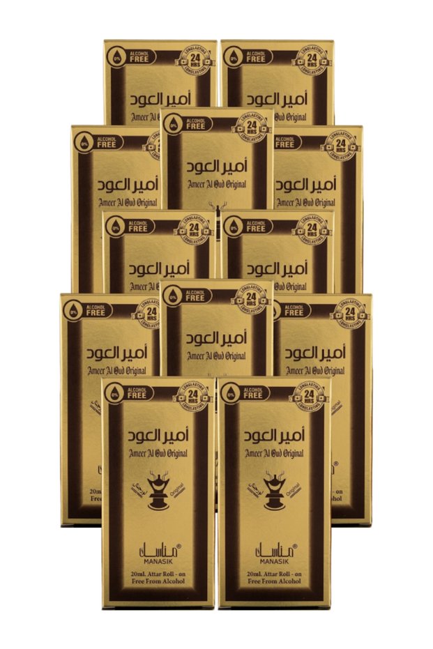 12 قطعة Ameer Al Oud Attar Roll 20 مل