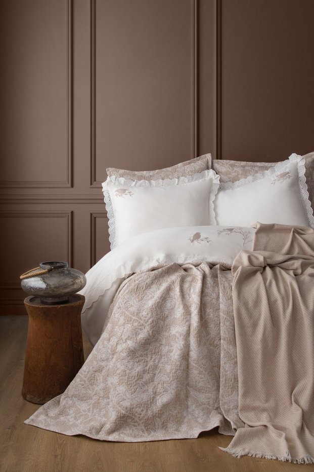 Timeless Prime Spring Double-Size Bedspread Set with Duvet Cover