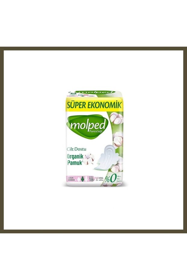 Pure&Soft Pads, Long, Super Plaid, 18 Count, BX