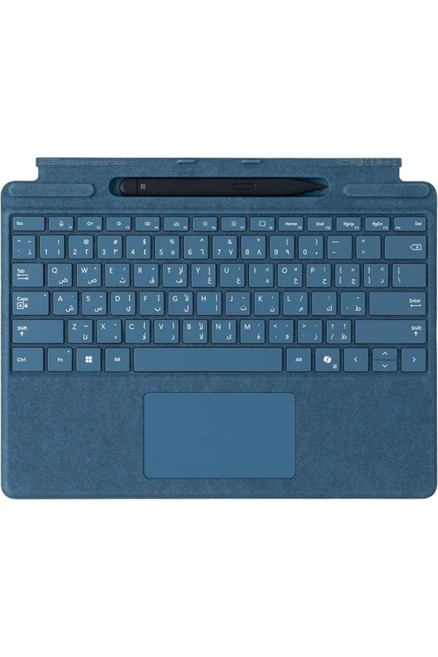 لوحة مفاتيح لجهاز سيرفس برو مقاس 13 بوصة مع قلم نحيف | أسود | متوافق مع Surface Pro 13" (الجيل الحادي عشر)